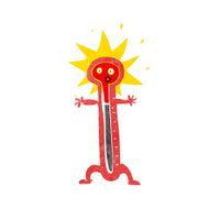 Cartoon Thermometer N14