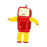 cartoon funny robot N53