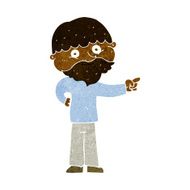 cartoon bearded man pointing N5