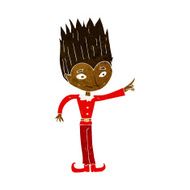 cartoon magic christmas elf N6