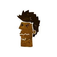 cartoon stressed out face N5