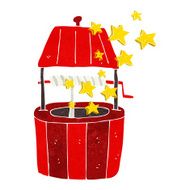 Cartoon Wishing Well N13