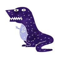 cartoon dinosaur N106