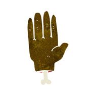 cartoon severed hand N3