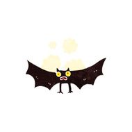 Cartoon Bat N25