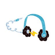 Cartoon Headphones N19