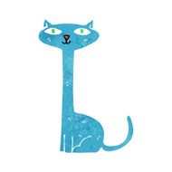 Cartoon Cat N201