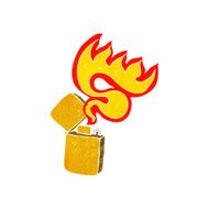 cartoon metal lighter N6