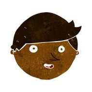 Cartoon Happy Face N30