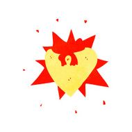 Cartoon Love Heart N26