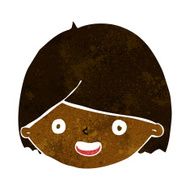 Cartoon Happy Face N33