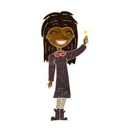 cartoon friendly witch girl N6
