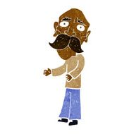 cartoon lonely old man N5