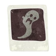 cartoon ghost in the photograph N2