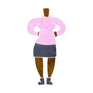 cartoon female body (add photos or mix and match cartoons) N123