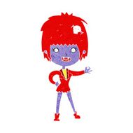 Cartoon Vampire Girl N135
