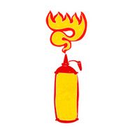 cartoon hot sauce N14