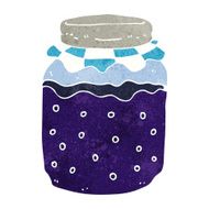 Cartoon Jam Jar N14