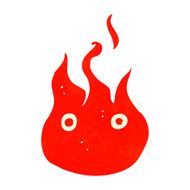 cartoon flame symbol N6