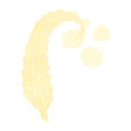 Cartoon Feather N34