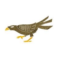 Cartoon Bird N235