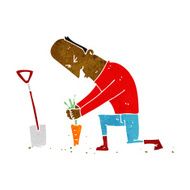 Cartoon Gardener N8