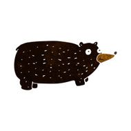 funny cartoon bear N38