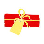 cartoon christmas present N40