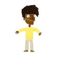 cartoon happy man N284