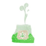 cartoon bag of weed N7