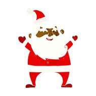 jolly santa cartoon N16
