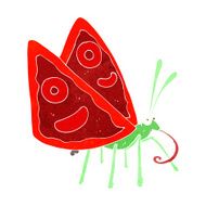 cartoon funny butterfly N9