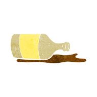 Cartoon Spilled Beer N12