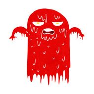 cartoon spooky ghost N67