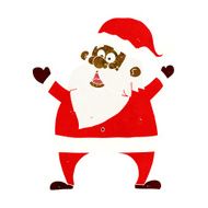 jolly santa cartoon N17