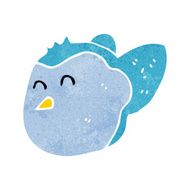 Cartoon Bird N236
