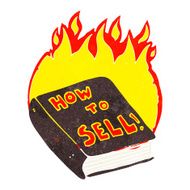 cartoon how to sell book N4