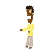 cartoon man freaking out N6