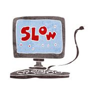 cartoon slow computer N4
