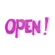 cartoon open symbol N5