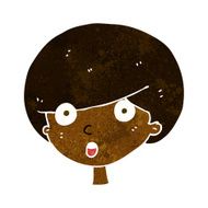 Cartoon Surprised Boy N18
