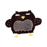 cartoon suspicious owl N5
