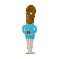 cartoon funny bald man N5