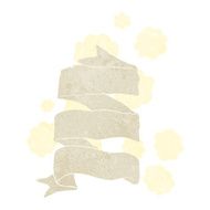 cartoon old scroll banner N2