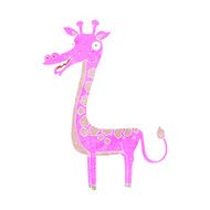 Cartoon Giraffe N33