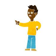 cartoon shocked boy pointing N5