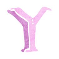 cartoon letter y N10