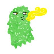 cartoon gross ghost N31