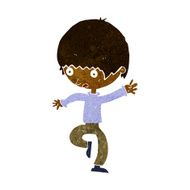 cartoon panicking man N12