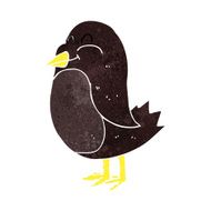 Cartoon Bird N238